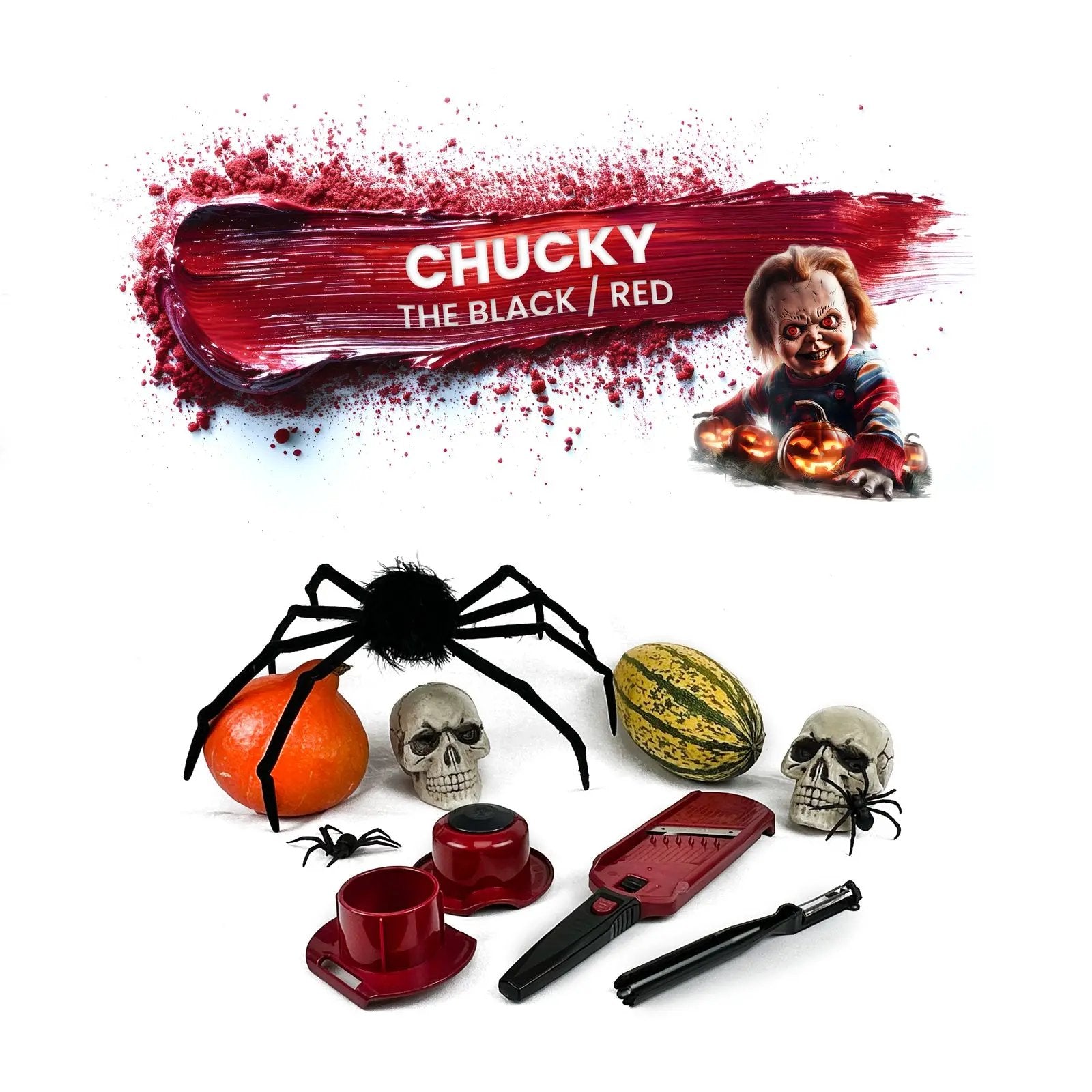Halloween - Chucky, the Black / Red Börner Kitchentools