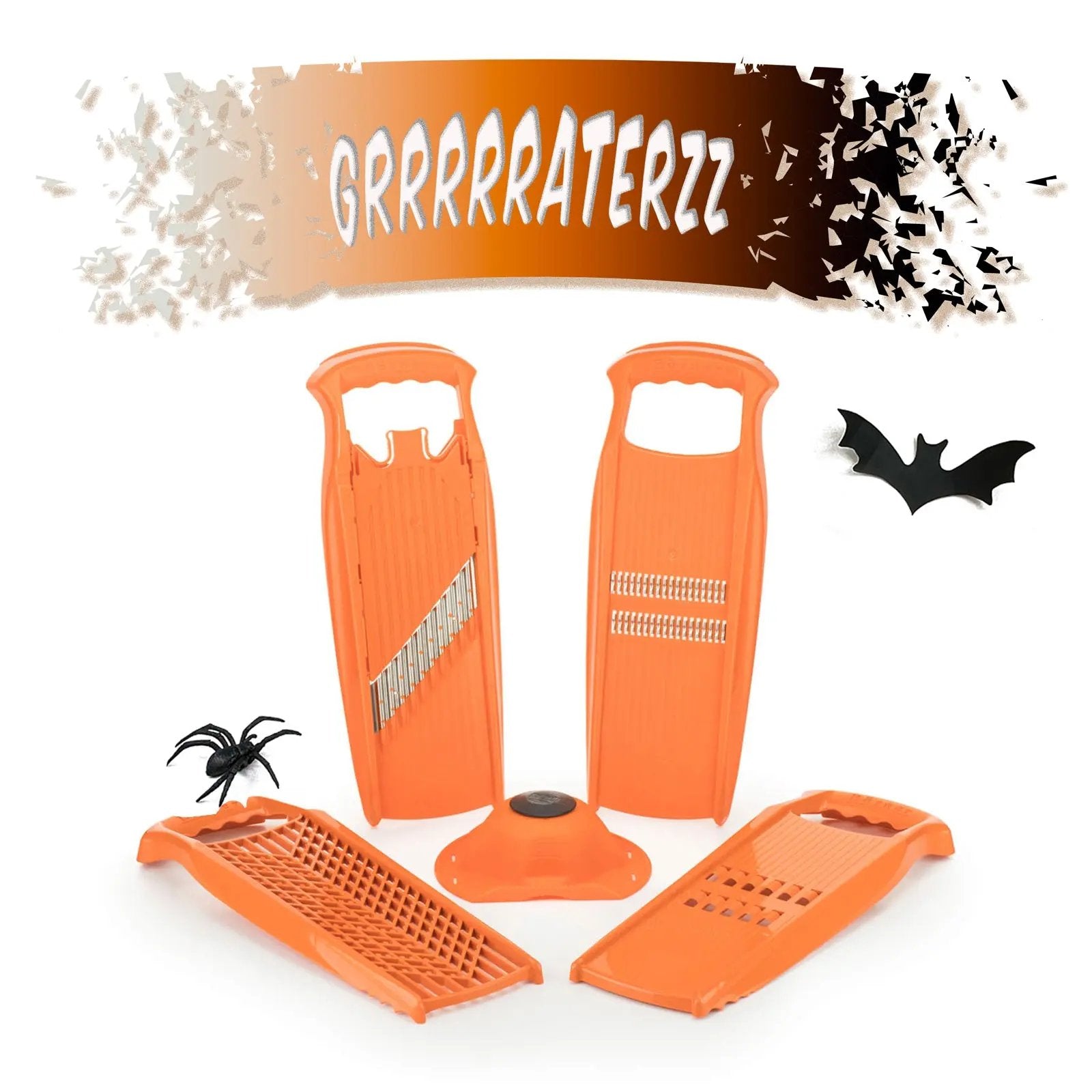 Halloween - Grrrrraterzz - Börner all-in-one Raspenset - Inclusief beschermkap! Börner Kitchentools